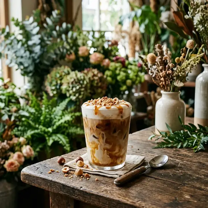 Ice Toffee Nut Latte ürün görseli